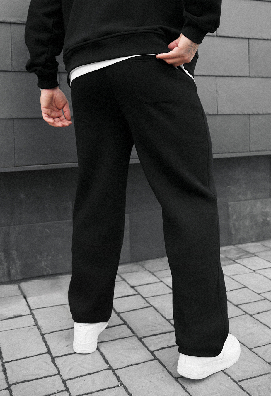 Spodnie dresowe Staff jot black fleece