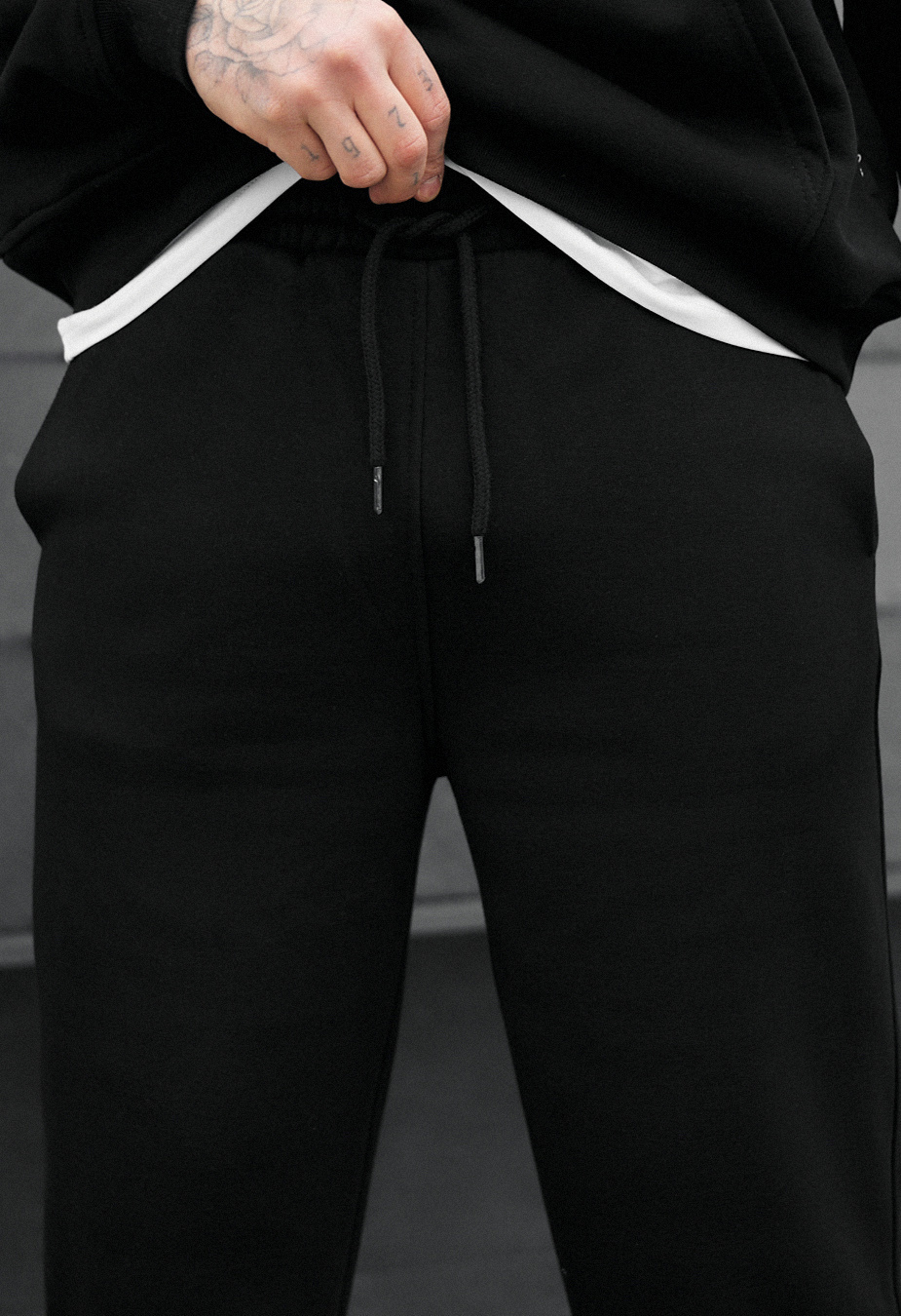 Spodnie dresowe Staff jot black fleece