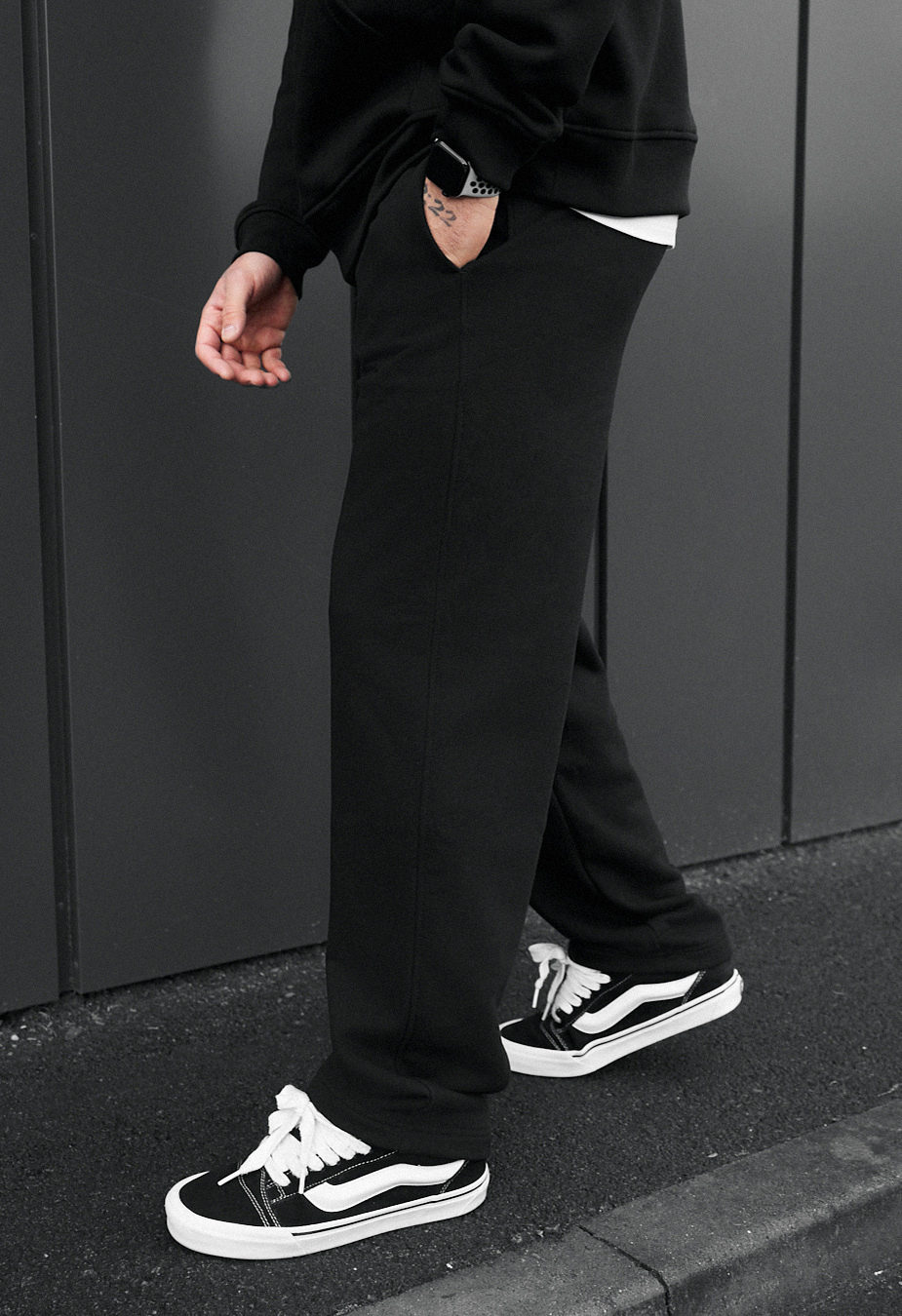 Spodnie dresowe Staff dji black