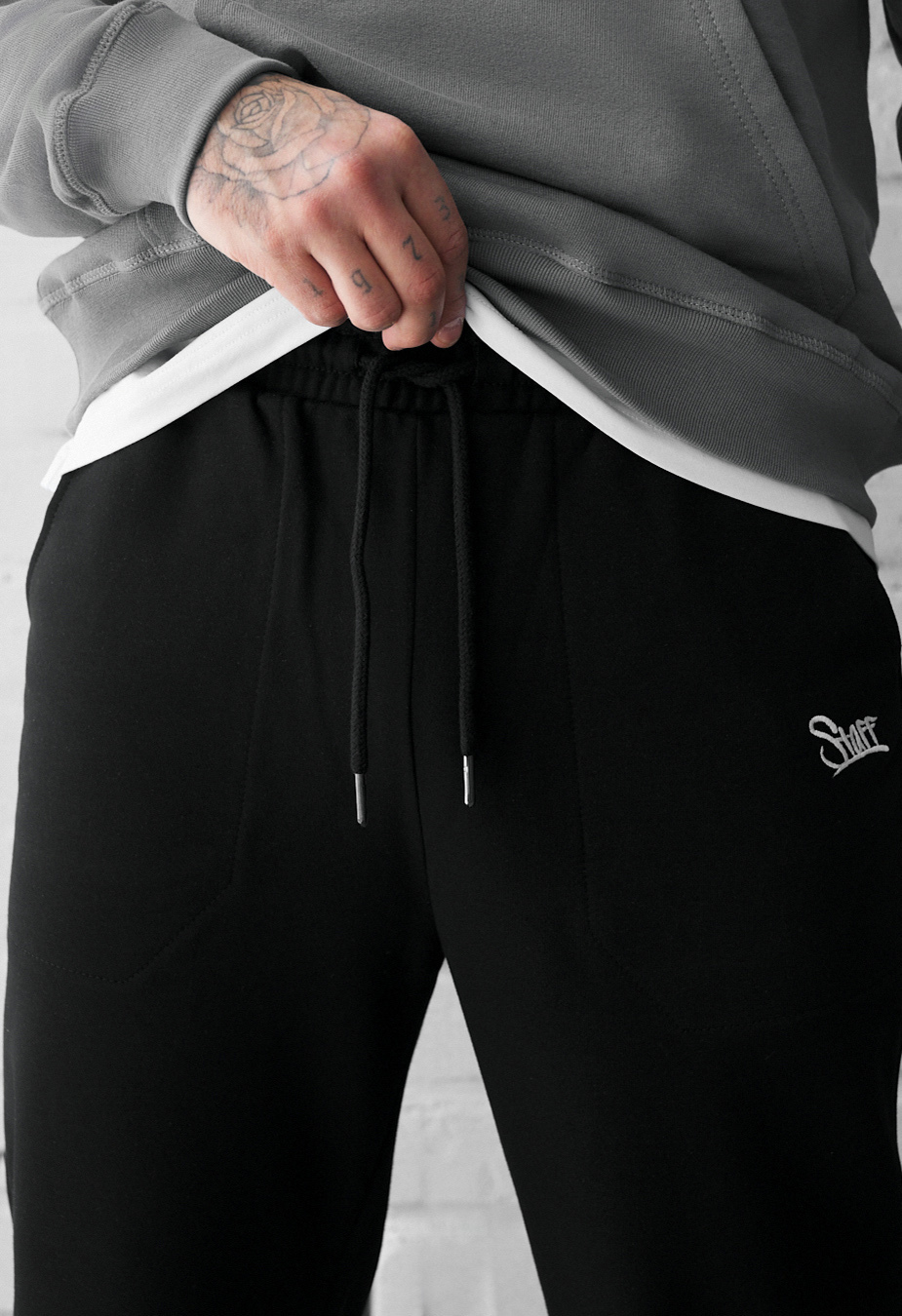 Spodnie Staff al logo black