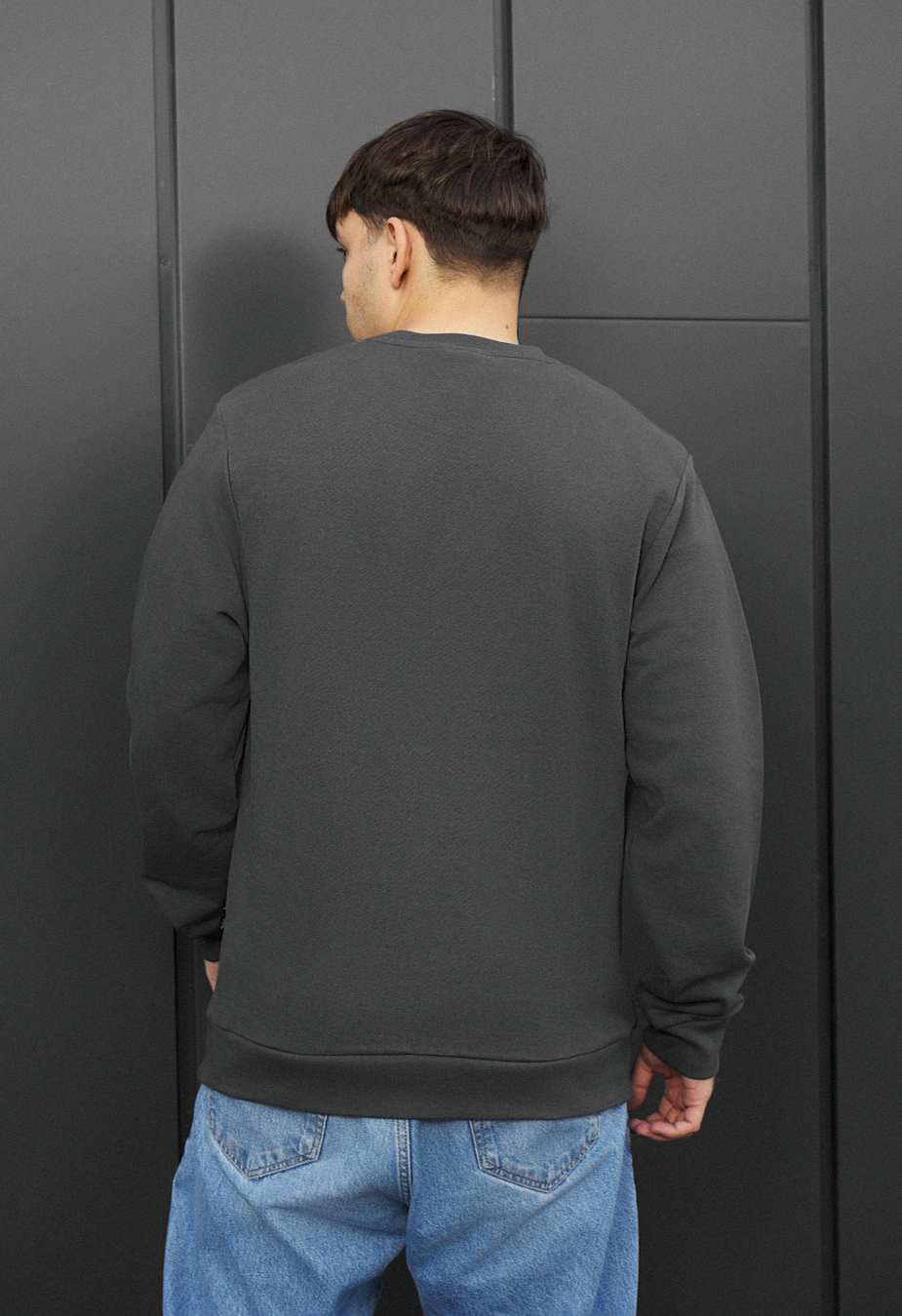 Bluza Staff logo dark gray