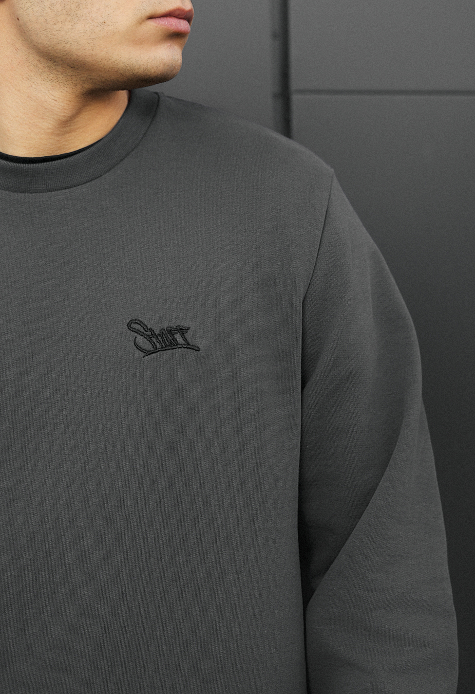 Bluza Staff logo dark gray