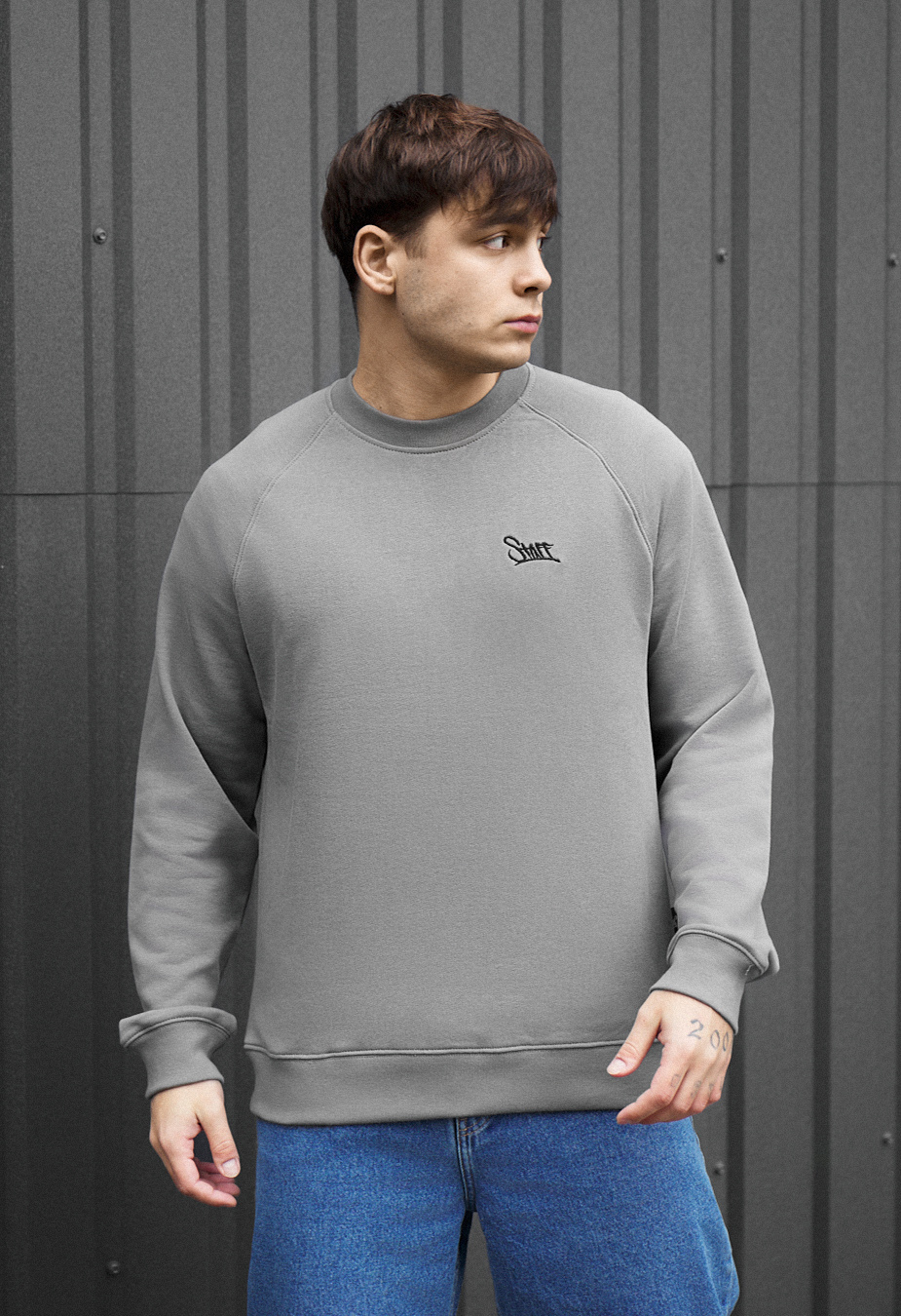 Bluza Staff gray logo