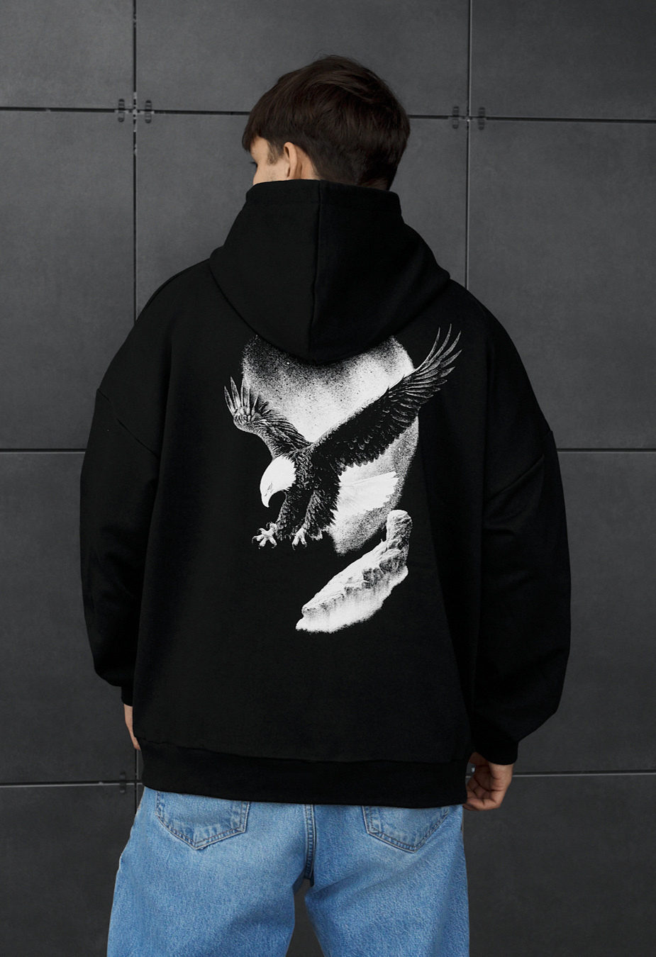 Bluza Staff eagle oversize