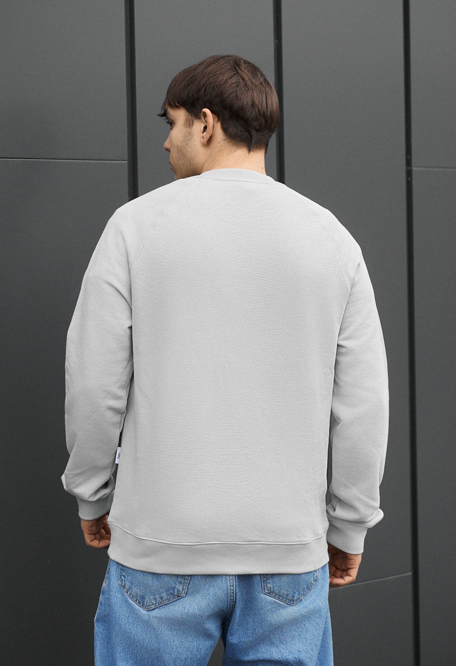 Bluza Staff light gray logo