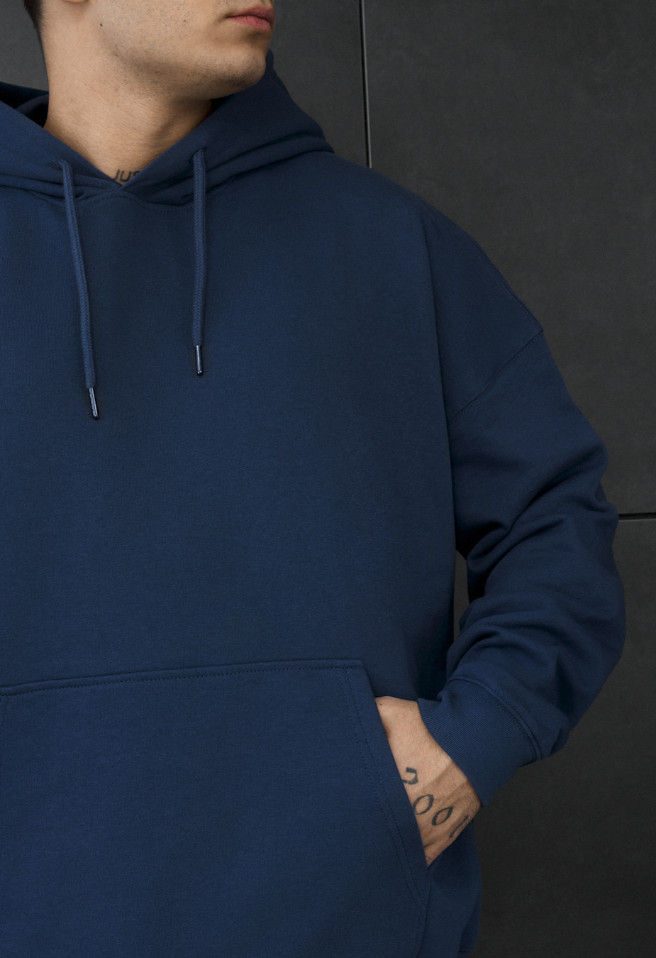 Bluza Staff navy oversize