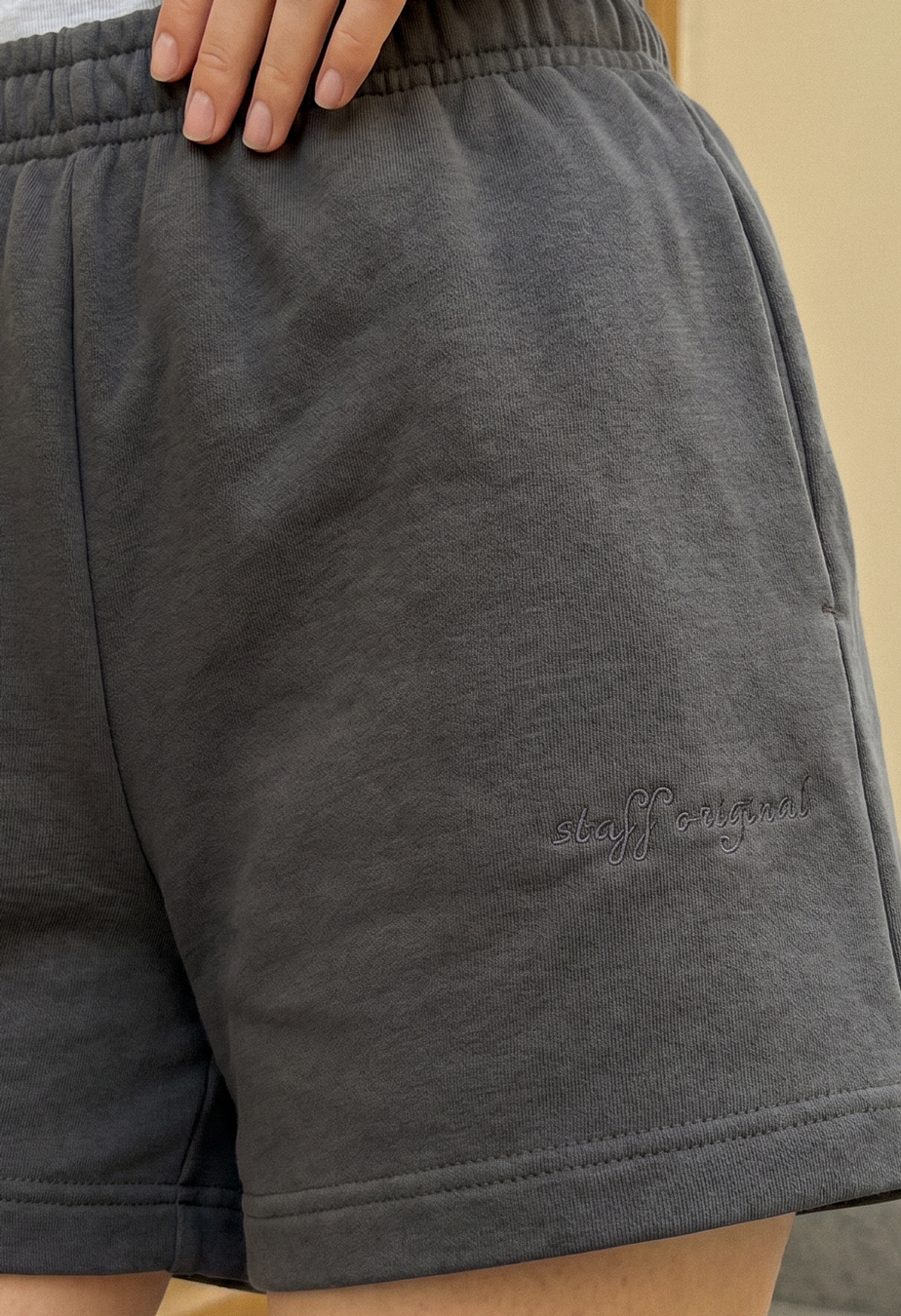 Spodenki Staff we dark gray