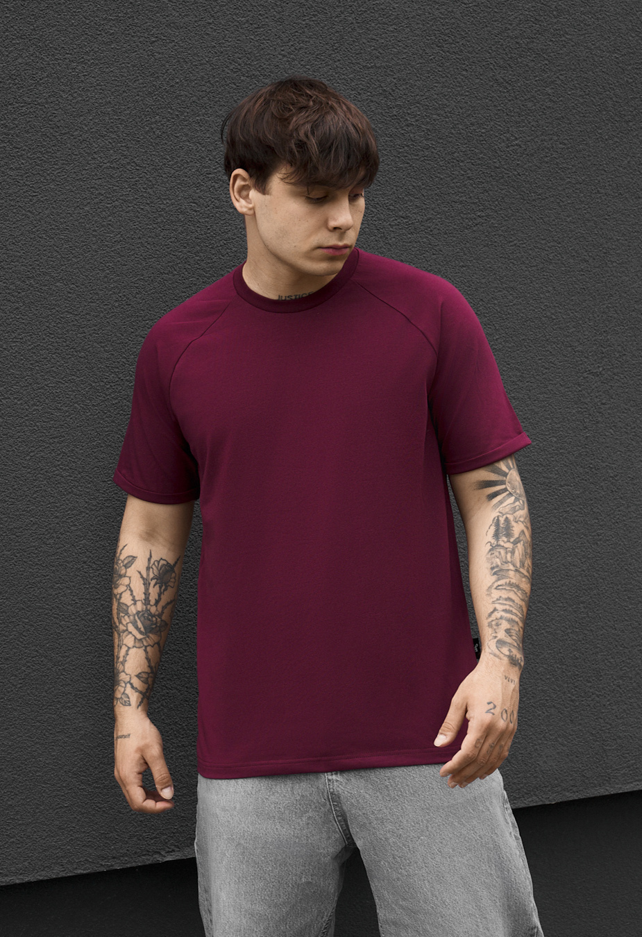 Koszulka Staff dark bordo