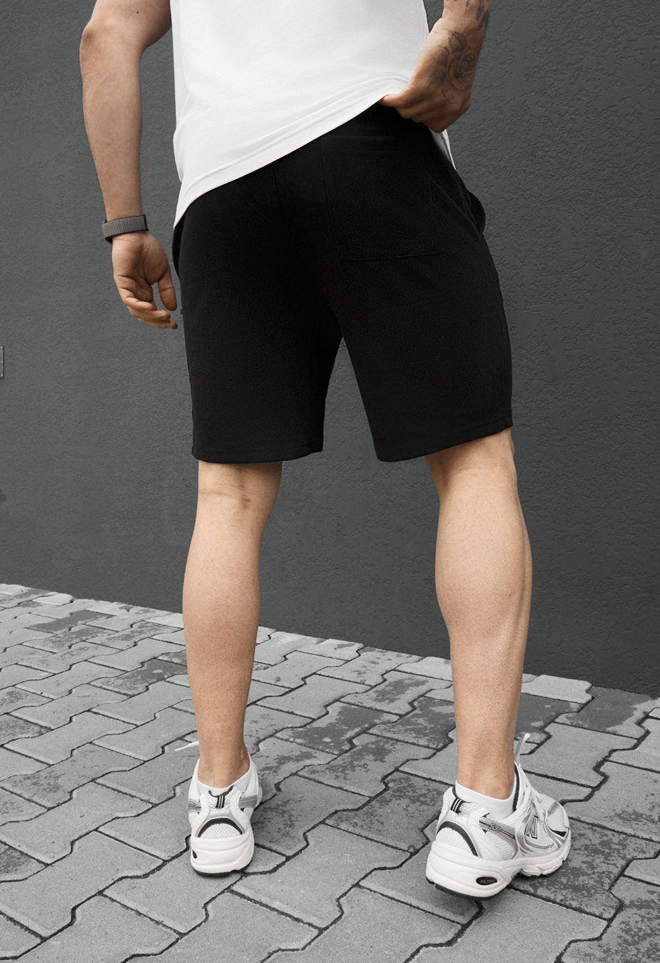 Spodenki Staff cho black