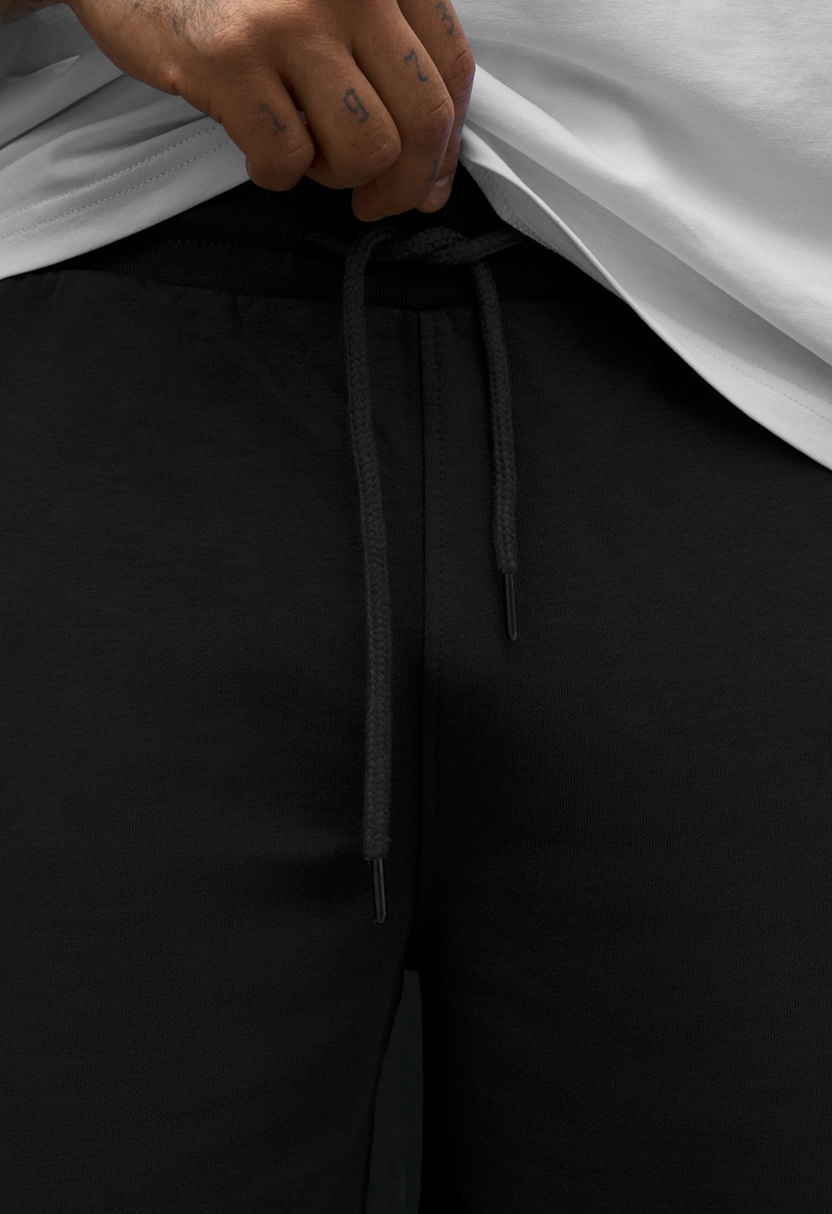 Spodenki Staff dje dark gray logo
