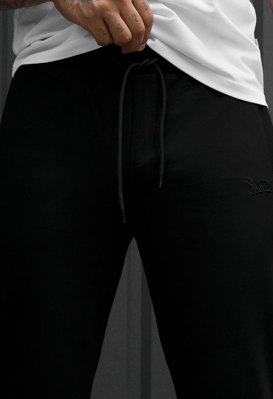 Spodnie dresowe Staff go logo black
