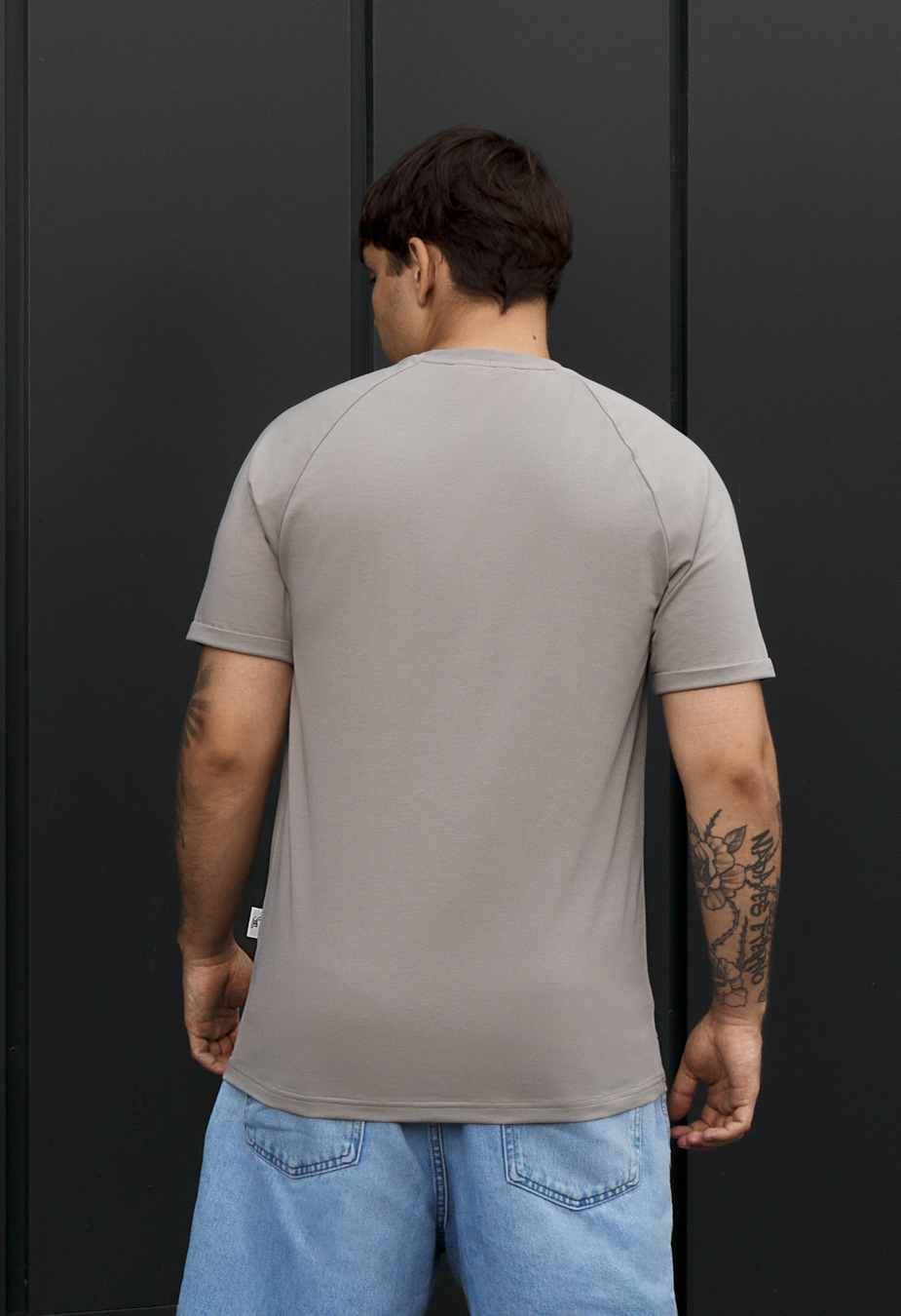 Koszulka Staff gray-beige