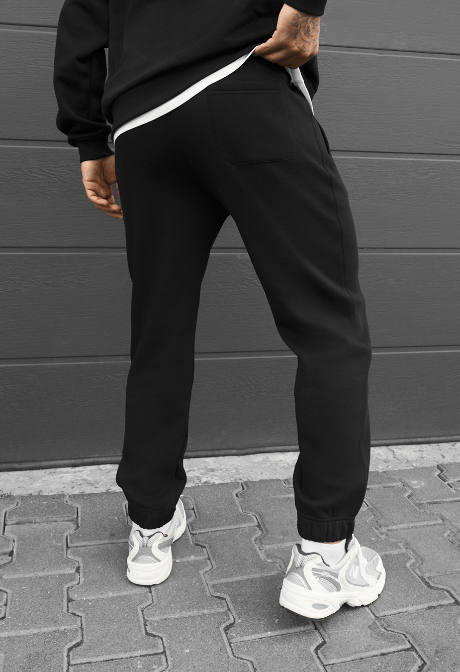 Spodnie dresowe Staff dexo black fleece