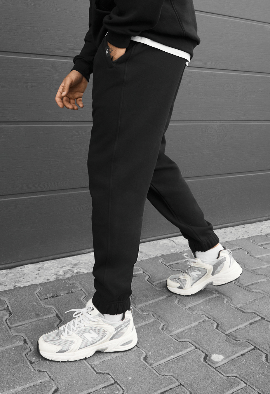 Spodnie dresowe Staff dexo black fleece