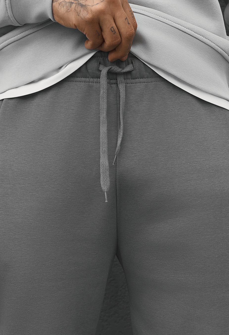 Spodnie dresowe Staff dexo gray fleece