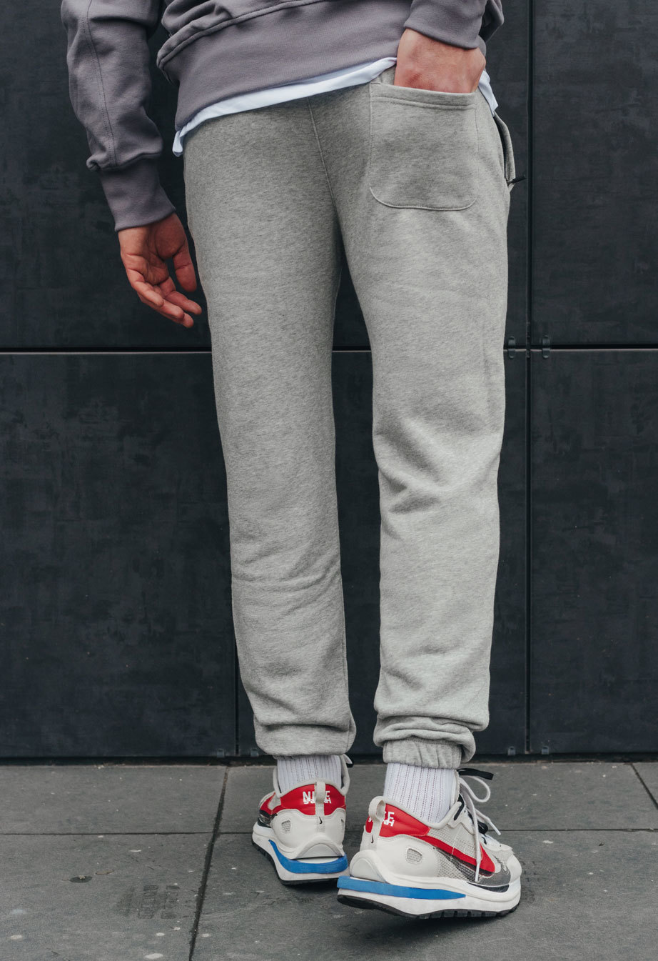 Spodnie dresowe Staff basic gray melange