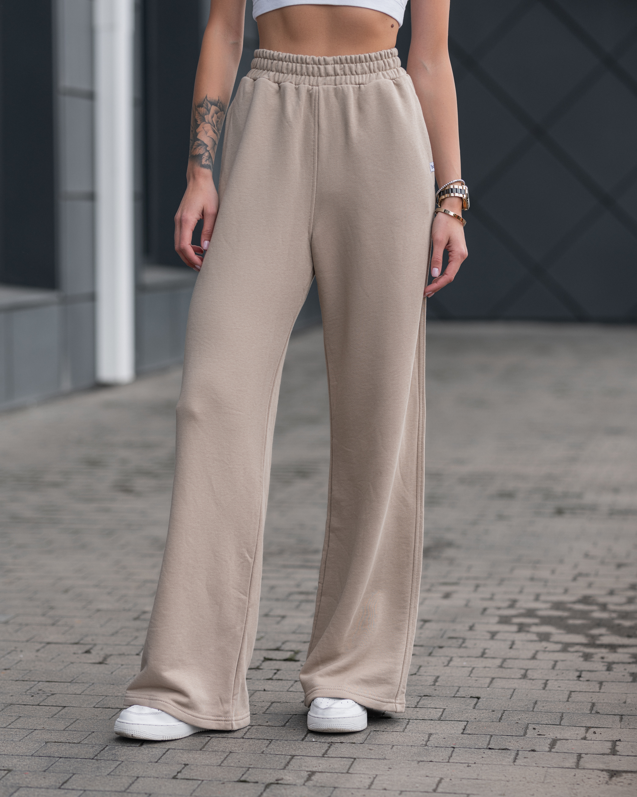 Damskie dresy sportowe Staff ni beige