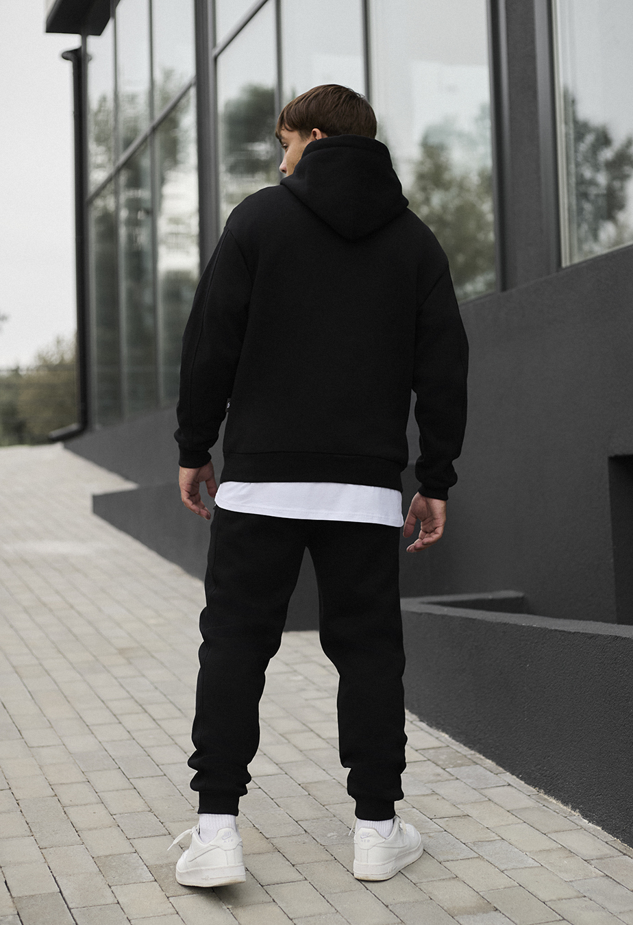 Dres Staff jax black oversize fleece