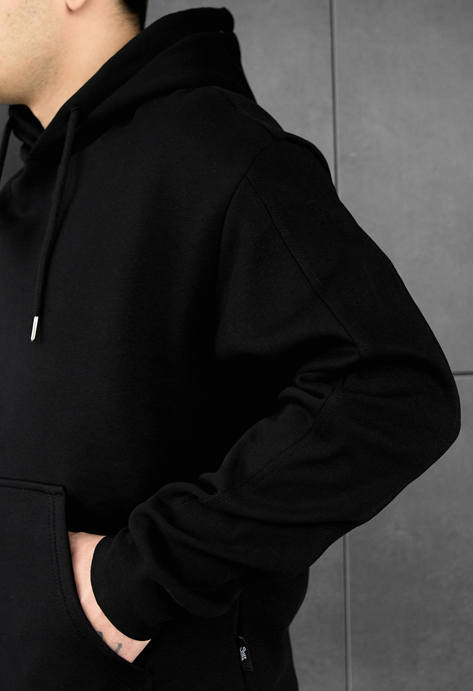 Dres sportowy Staff jax black oversize fleece