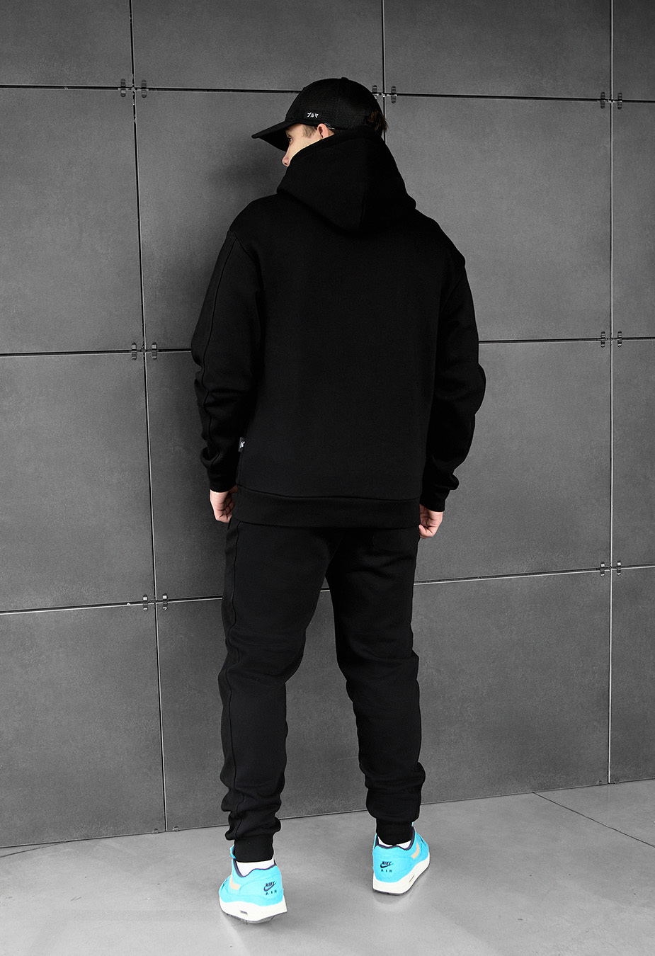 Dres sportowy Staff jax black oversize fleece