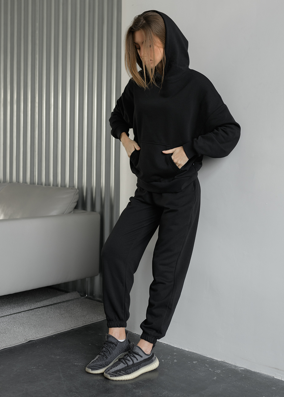 Damski dres sportowy Staff sa black oversize