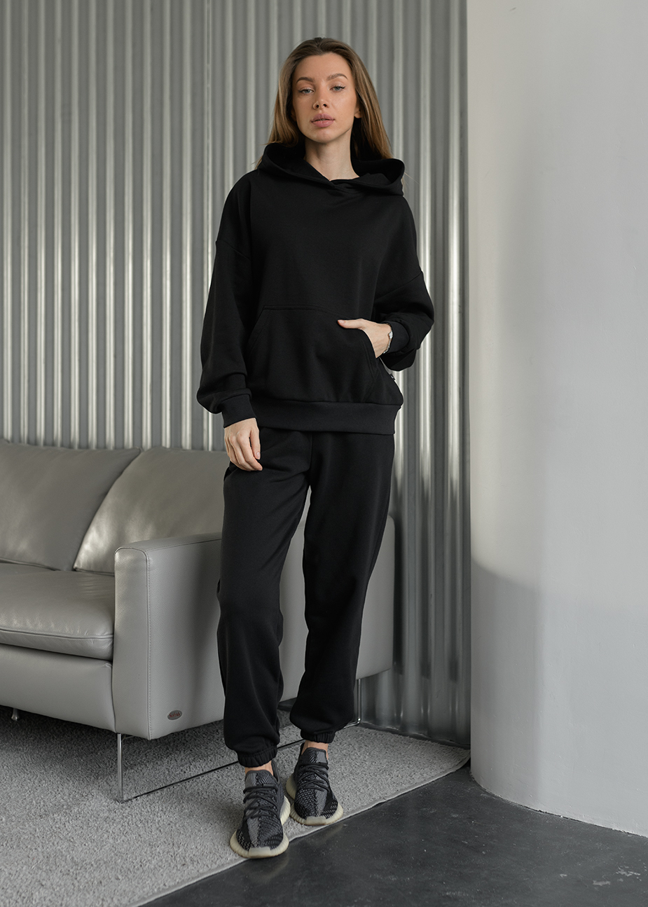 Damski dres sportowy Staff sa black oversize