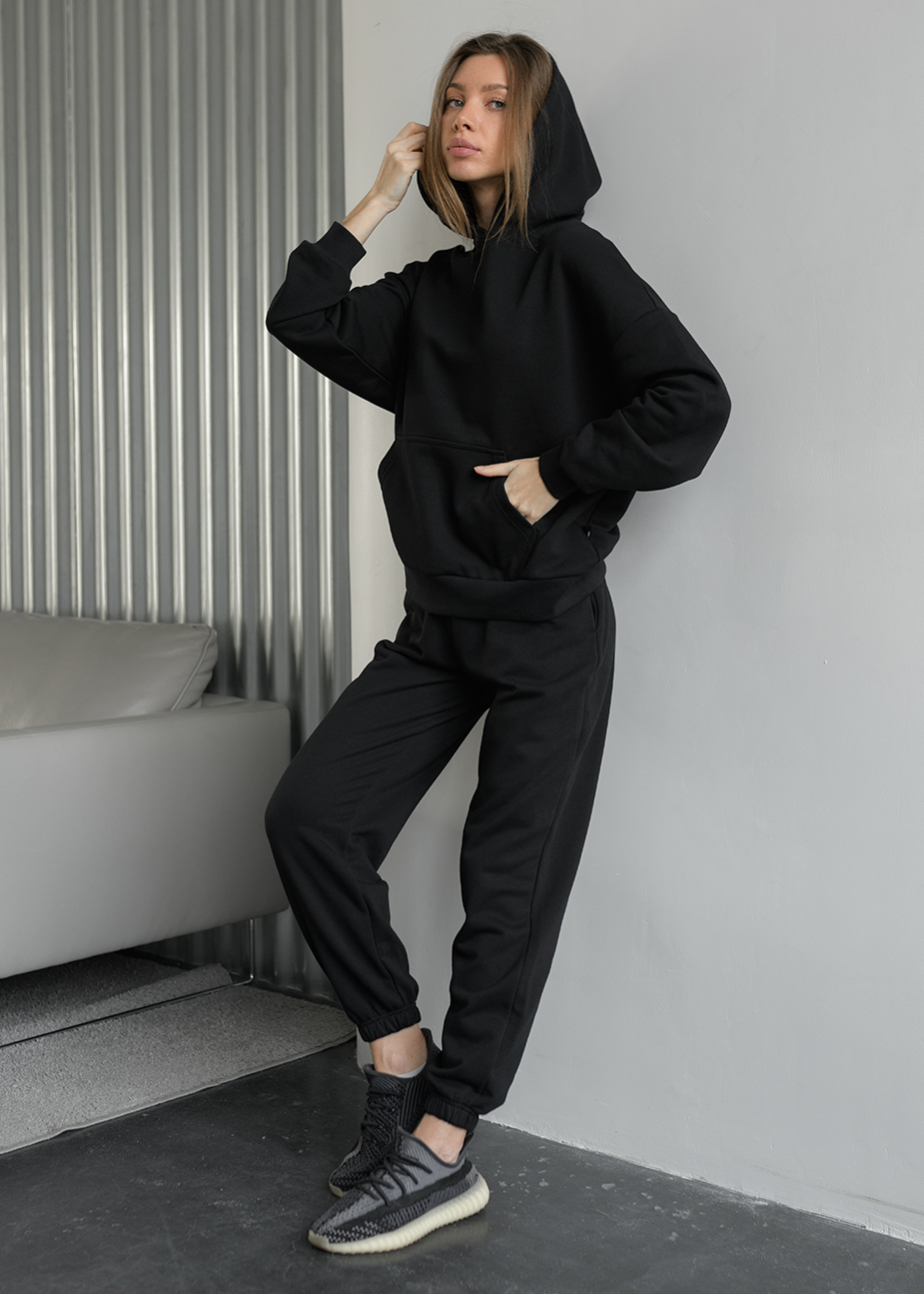 Damski dres sportowy Staff sa black oversize