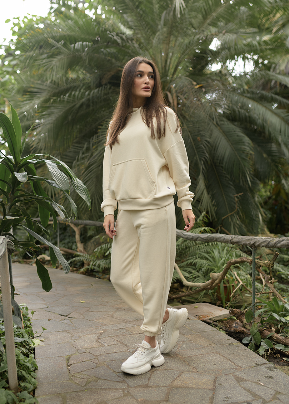 Damski dres sportowy Staff sa milk oversize