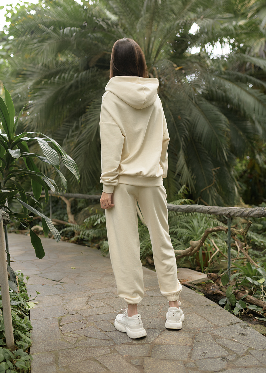 Damski dres sportowy Staff sa milk oversize