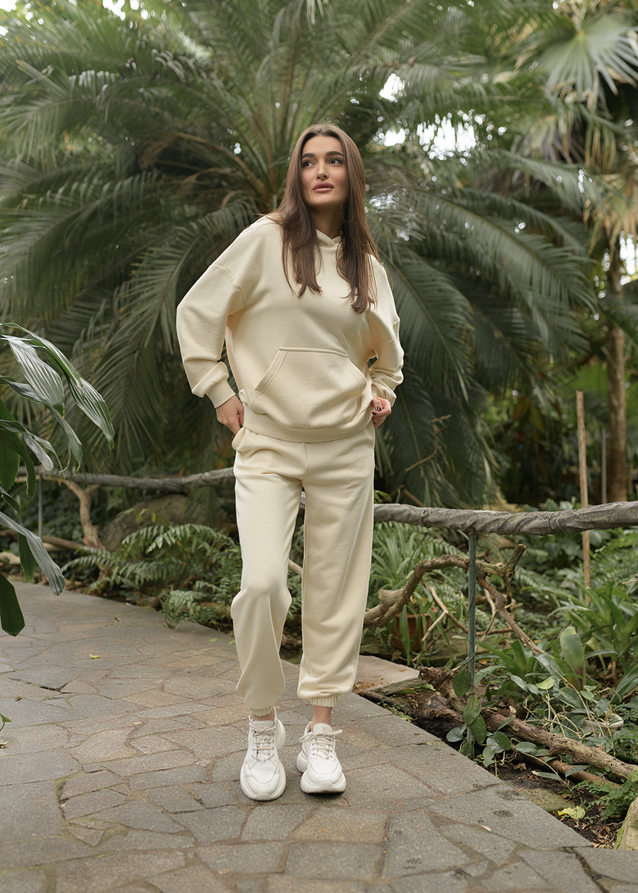 Damski dres sportowy Staff sa milk oversize
