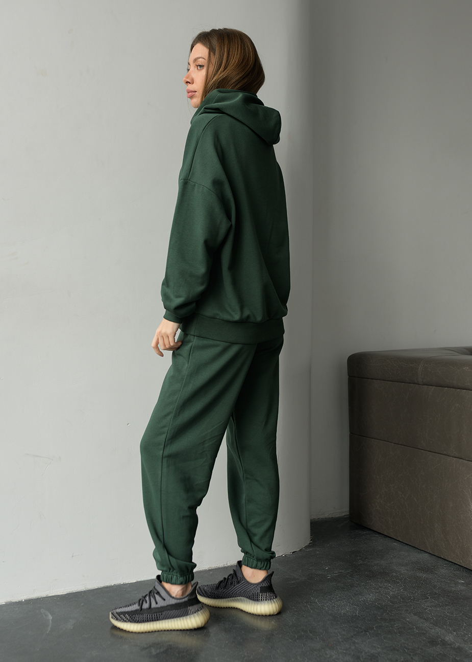 Damski dres sportowy Staff sa green oversize