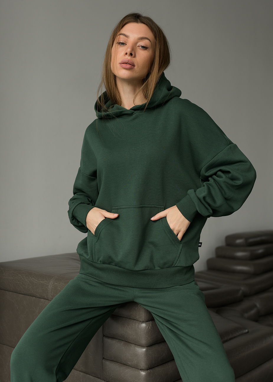 Damski dres sportowy Staff sa green oversize