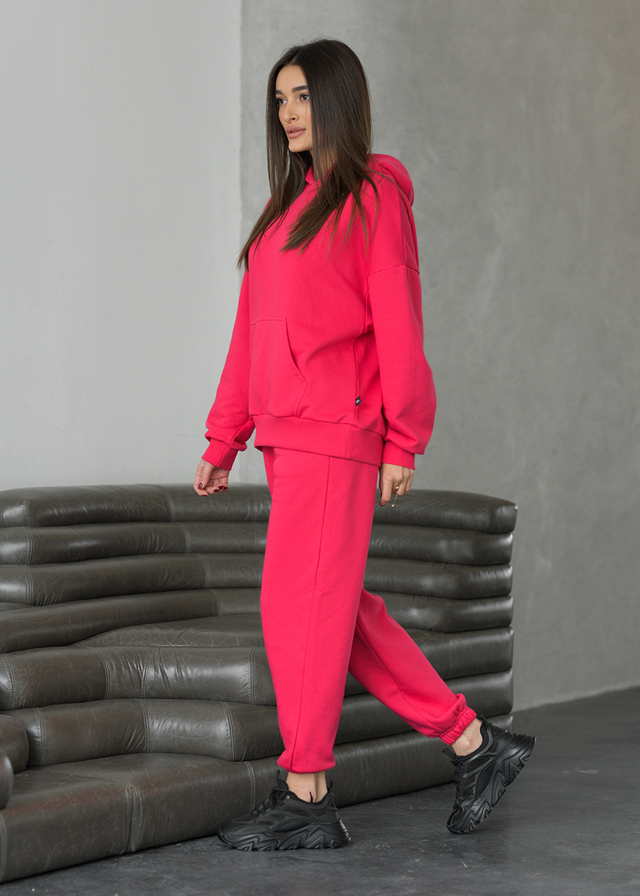 Damski dres sportowy Staff sa rich red oversize