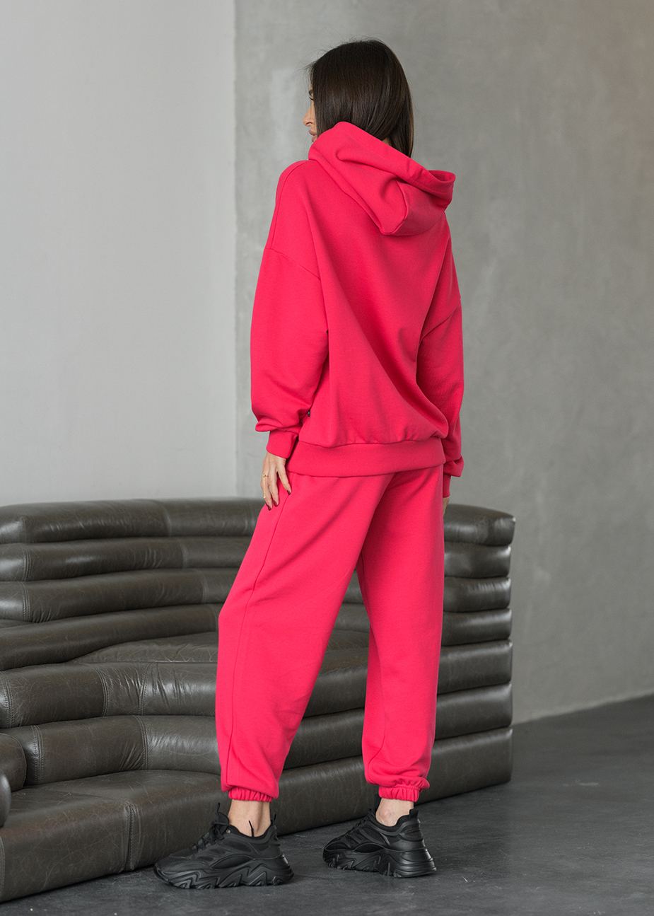 Damski dres sportowy Staff sa rich red oversize