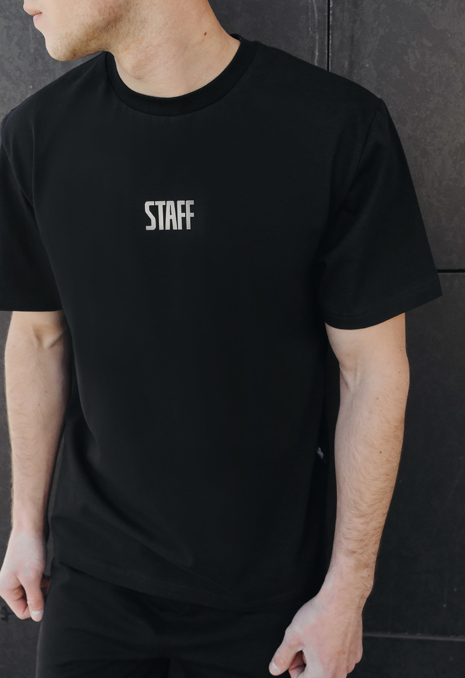 Letni komplet: koszulka + szorty Staff sp reflective logo