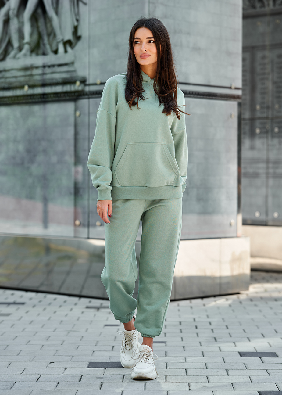 Damski dres sportowy Staff sai green oversize