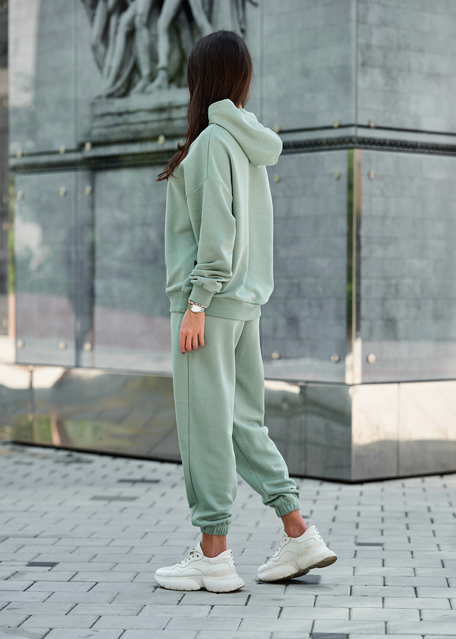 Damski dres sportowy Staff sai green oversize