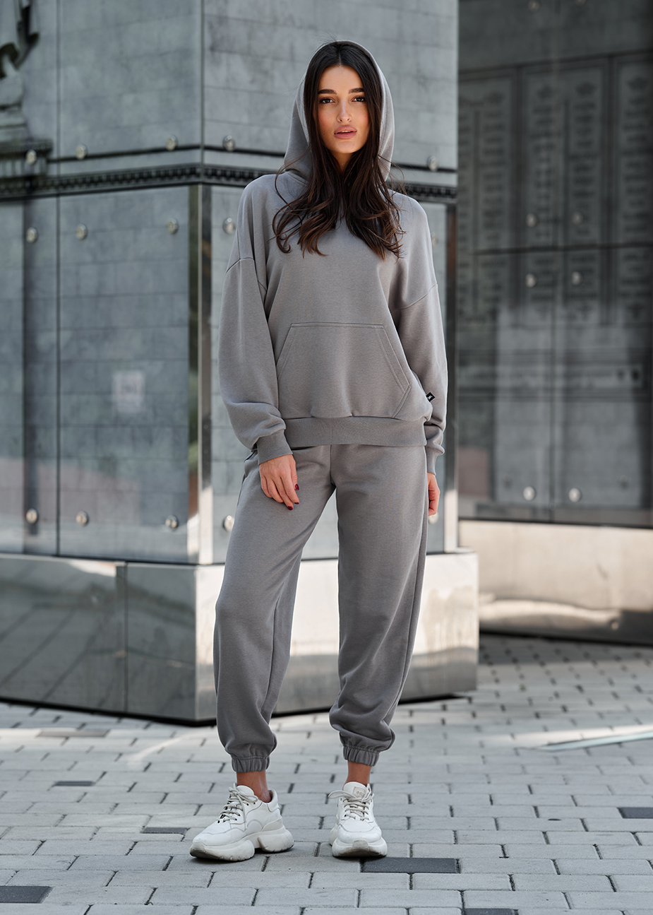 Damski dres sportowy Staff sai gray oversize