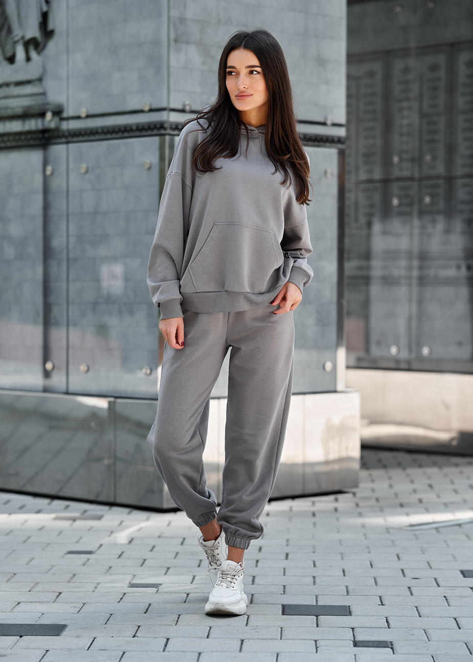 Damski dres sportowy Staff sai gray oversize