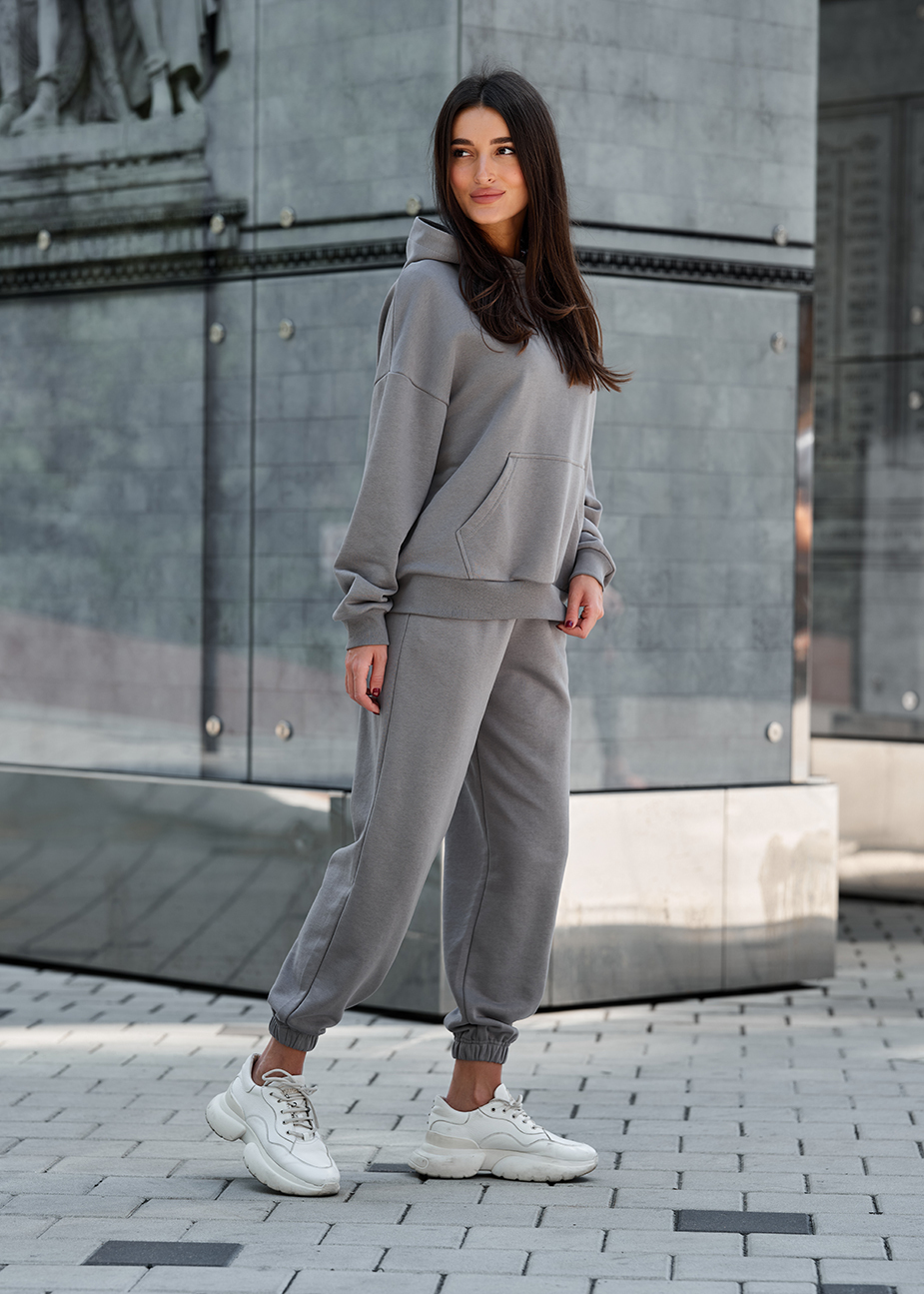 Damski dres sportowy Staff sai gray oversize