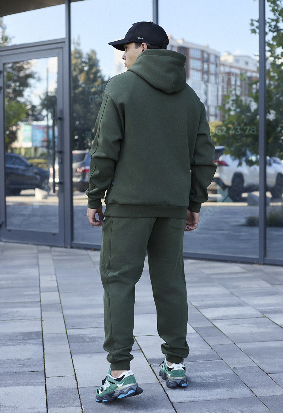 Dres Staff jax khaki oversize fleece