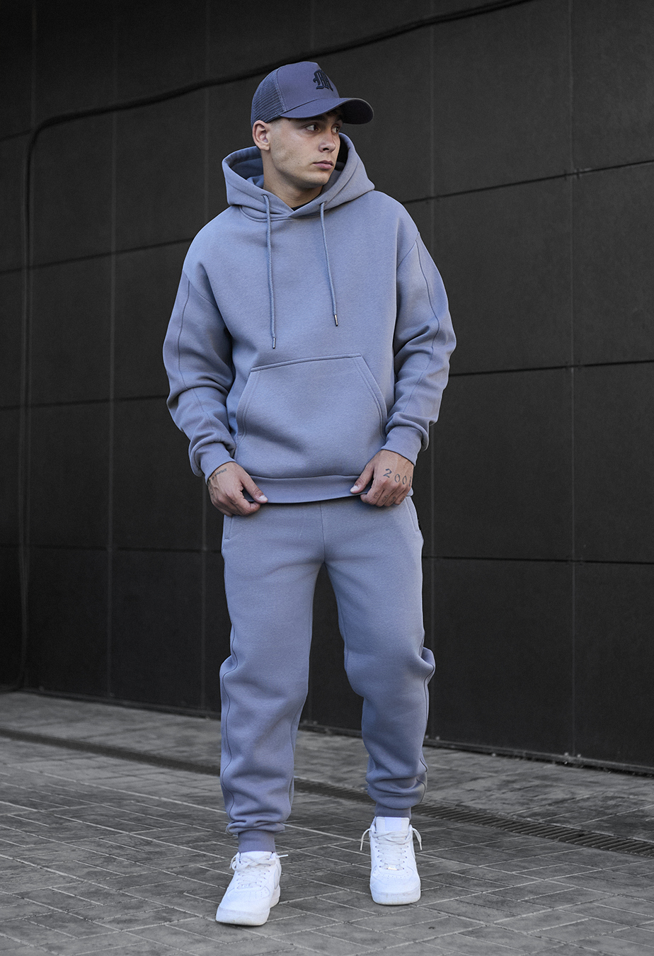 Dres Staff jax gray oversize fleece