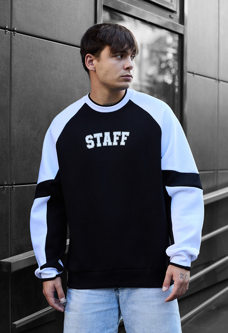 Bluza Staff logo oversize fleece