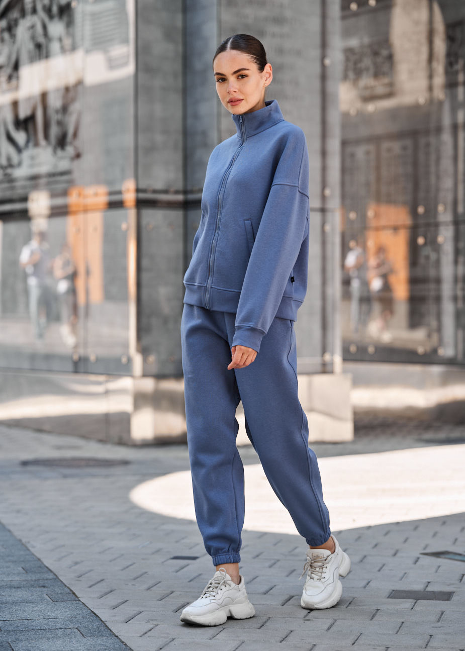 Damski dres Staff nexa blue oversize fleece