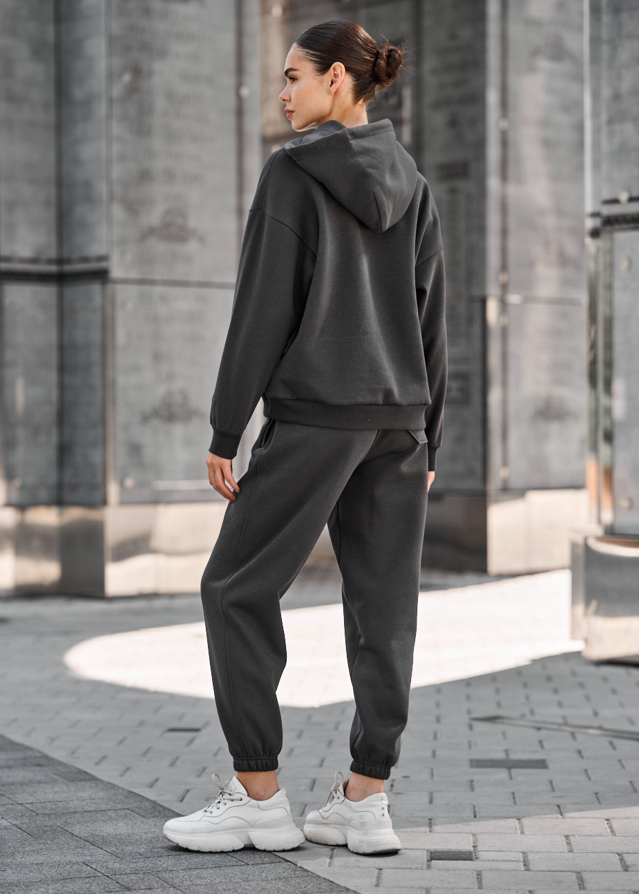 Damski dres Staff nexa gray oversize fleece