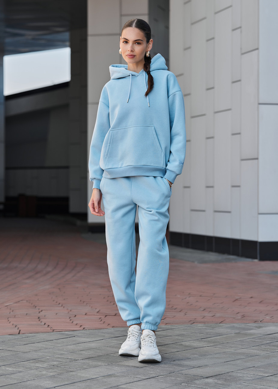 Damski dres Staff nexa light blue oversize fleece