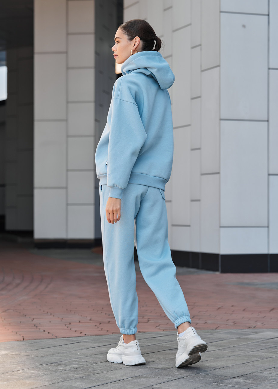 Damski dres Staff nexa light blue oversize fleece