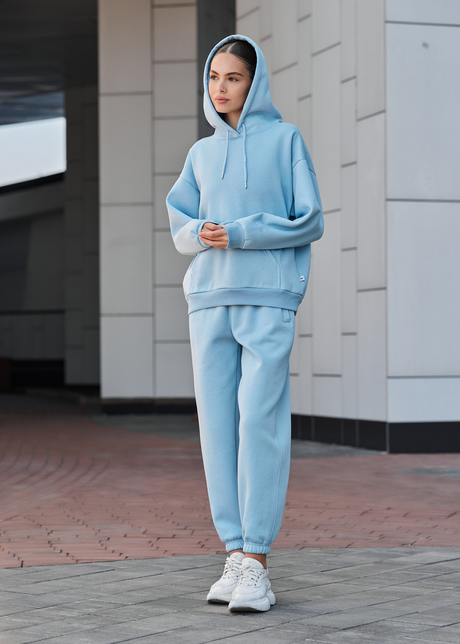 Damski dres Staff nexa light blue oversize fleece