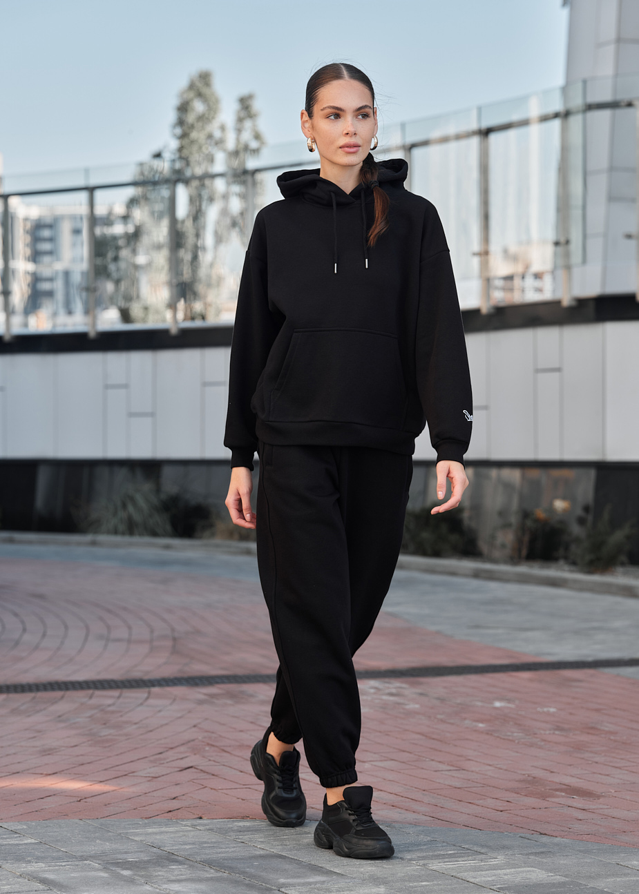 Damski dres Staff nexa black oversize fleece