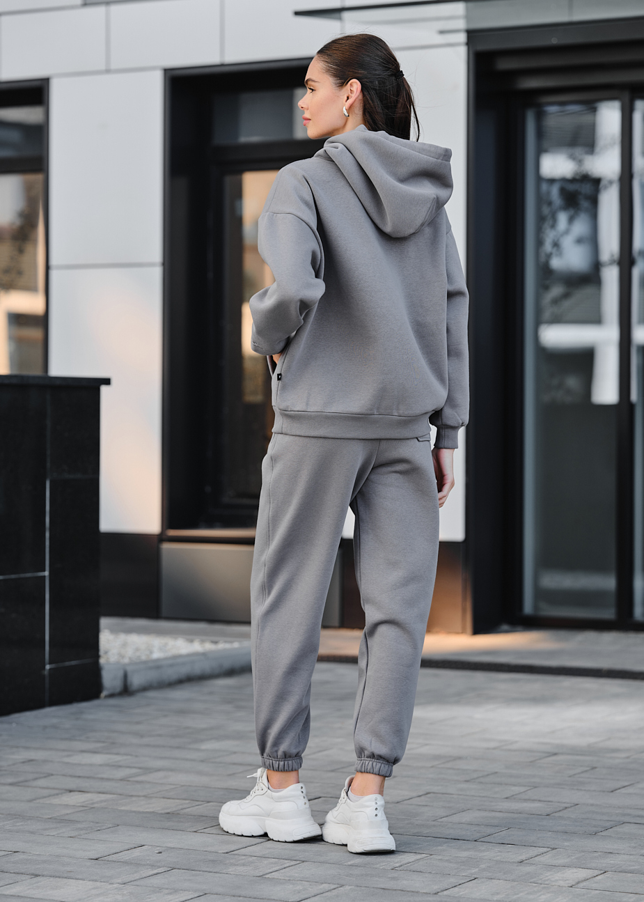 Damski dres Staff nexa gray oversize fleece